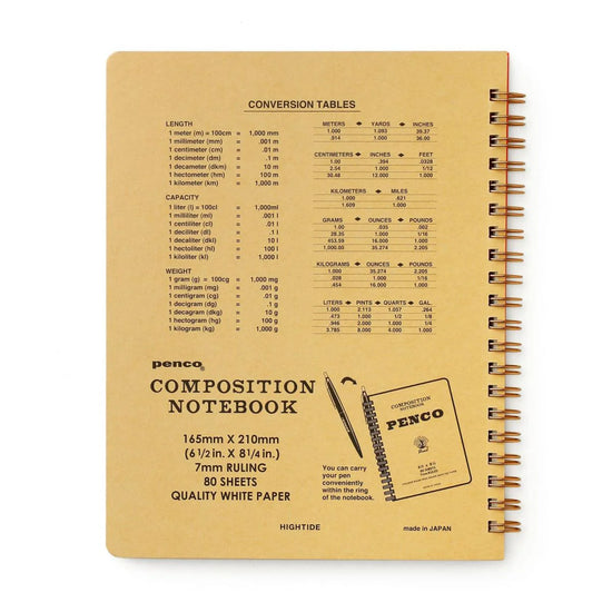 carnet-a-spirales-ligne-a5 vue 3