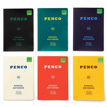 Ensemble de carnet relié ligné A5 Penco