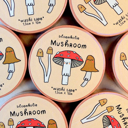 Washi Tape – Amoureux des Champignons