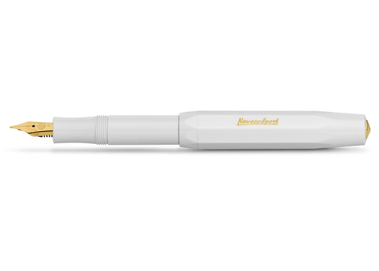 Stylo plume blanc classic sport kaweco