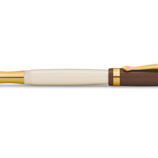 Stylo plume student Jazz 20's Kaweco Marron