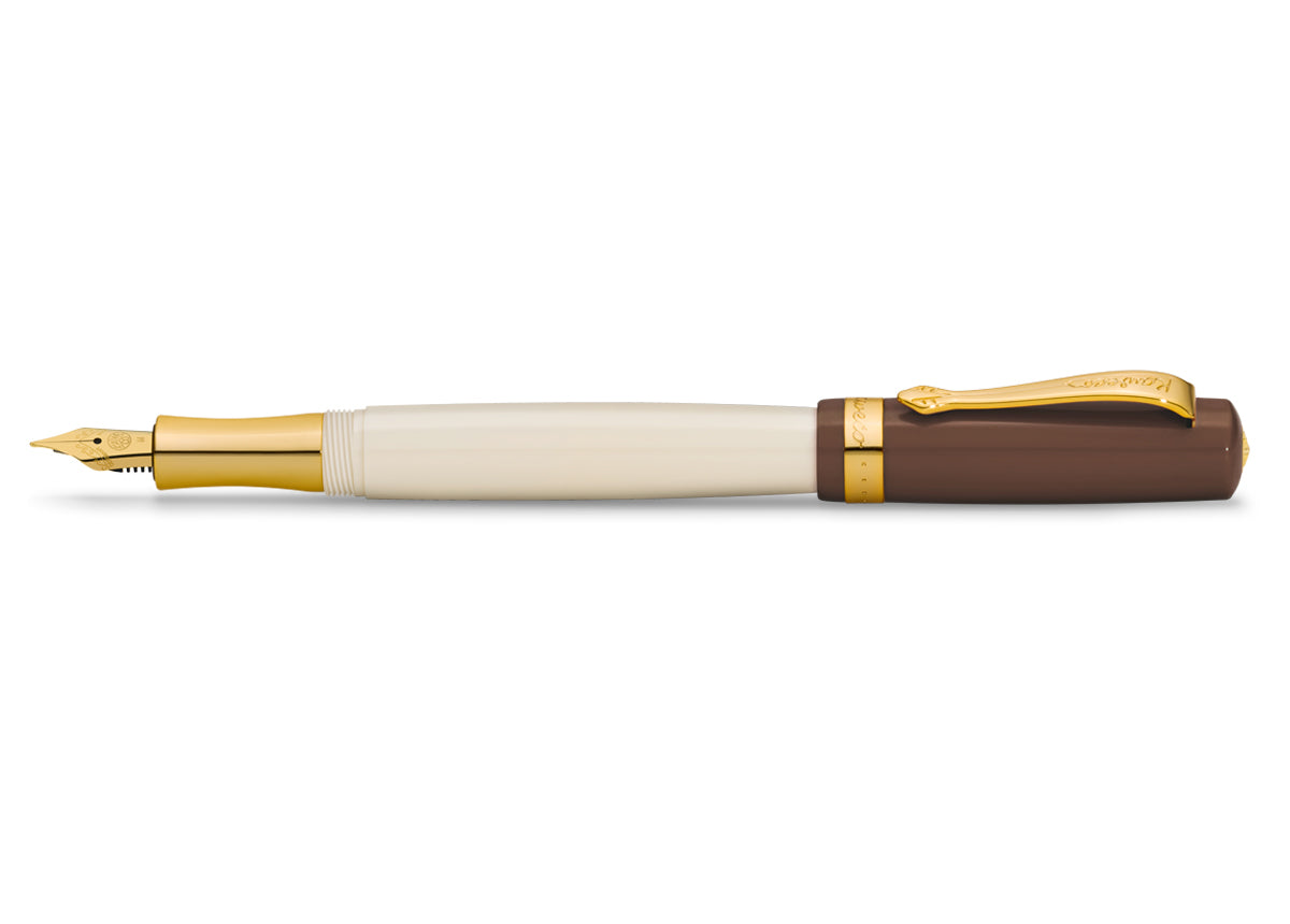 Stylo plume student Jazz 20's Kaweco Marron