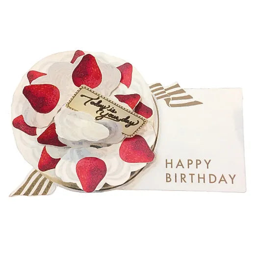 carte-merci-pop-up-gateau-danniversaire-fraise vue 2