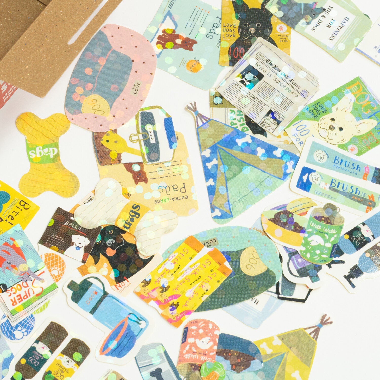 mini-carton-stickers-accessoires-chien vue 3
