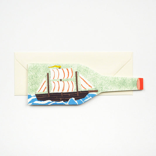carte bateau dans une bouteille Hadley