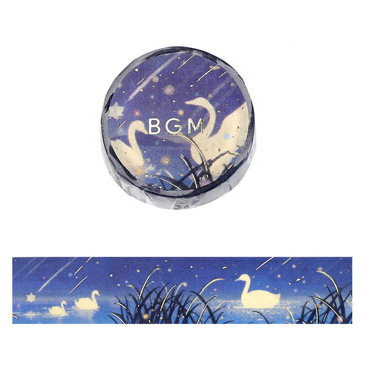 Washi Tape ruban détails dorés - Nuit