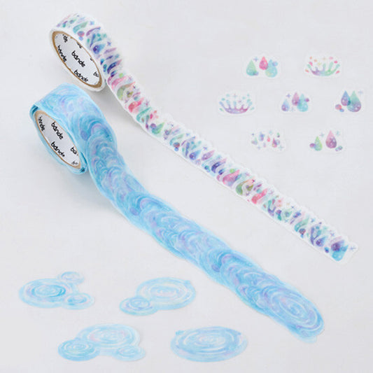 Washi Tape Pluie Arc en ciel Bande