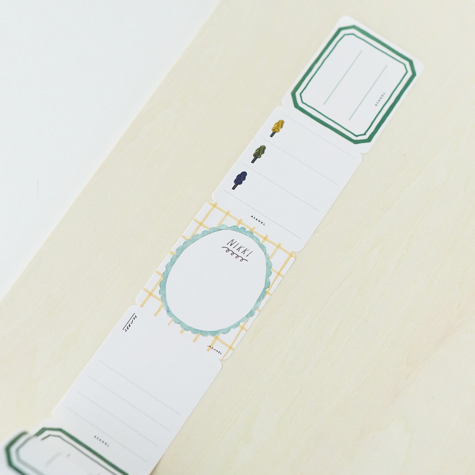 rouleau-stiky-notes-etiquettes vue 2