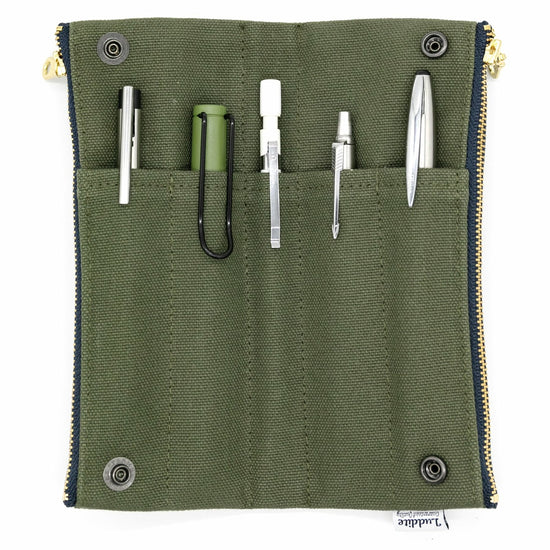 etui-a-stylos-en-toile-kurashiki-luddite vue 10