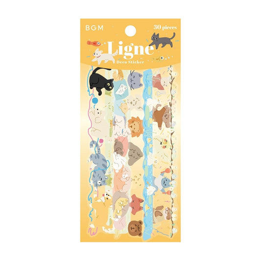 Stickers Ligne - Ami des animaux