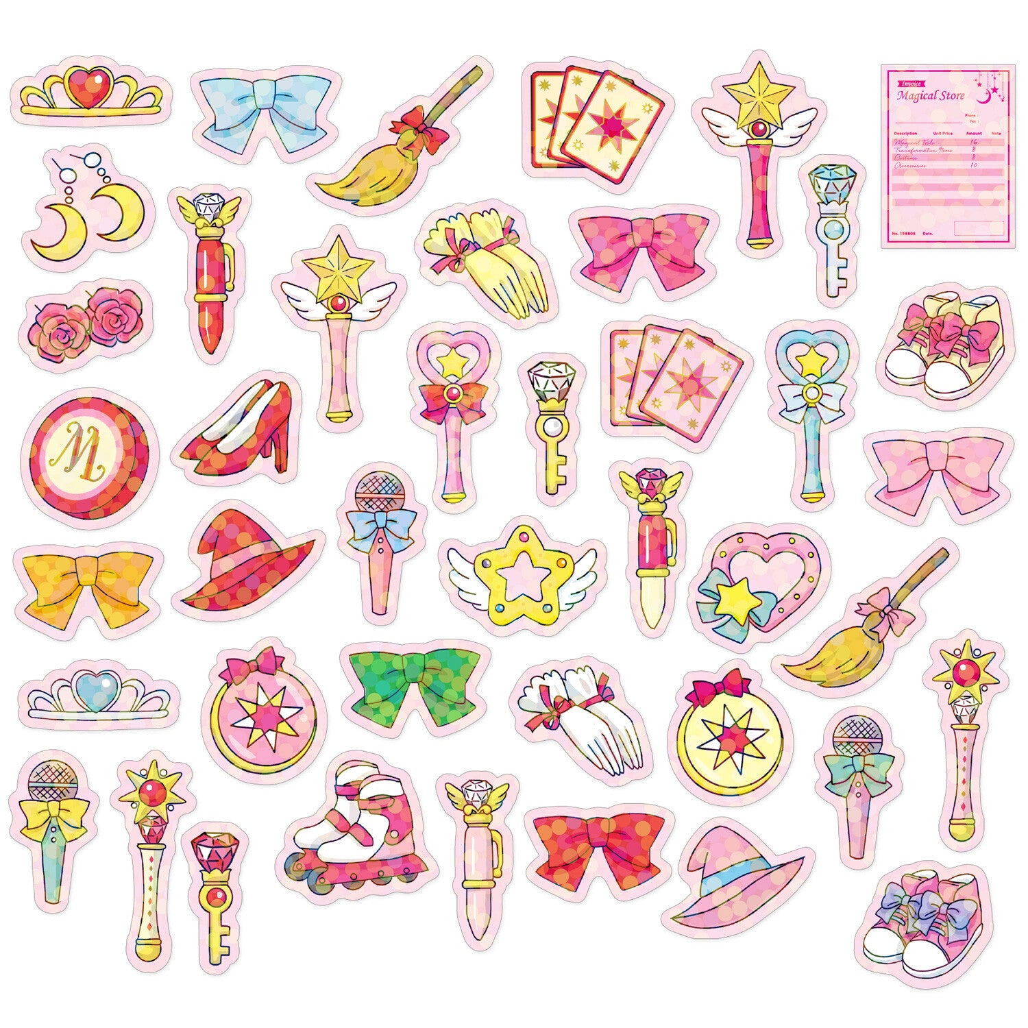 Mini carton stickers - Accessoires Sakura 3