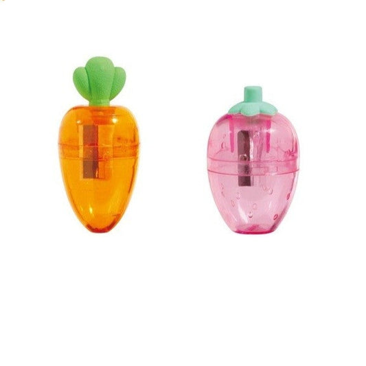 Taille-crayon Légume ou Fruit – Carotte & Fraise