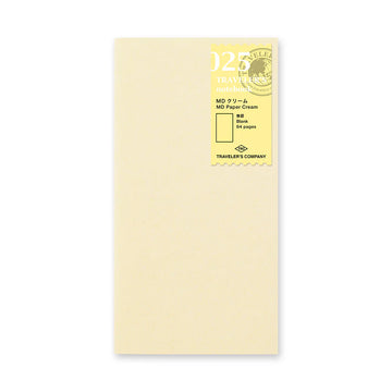 recharge-025-carnet-papier-creme vue 1