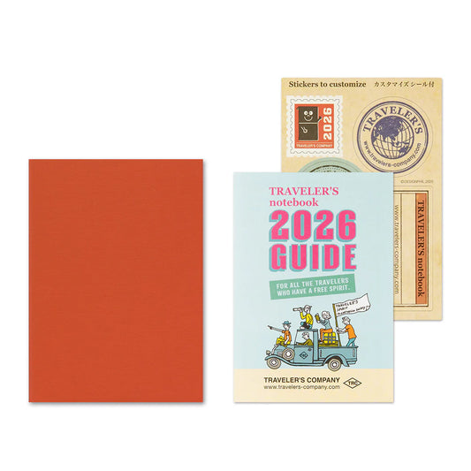 Recharge Agenda Mensuel Daté 2026 – Format Passeport