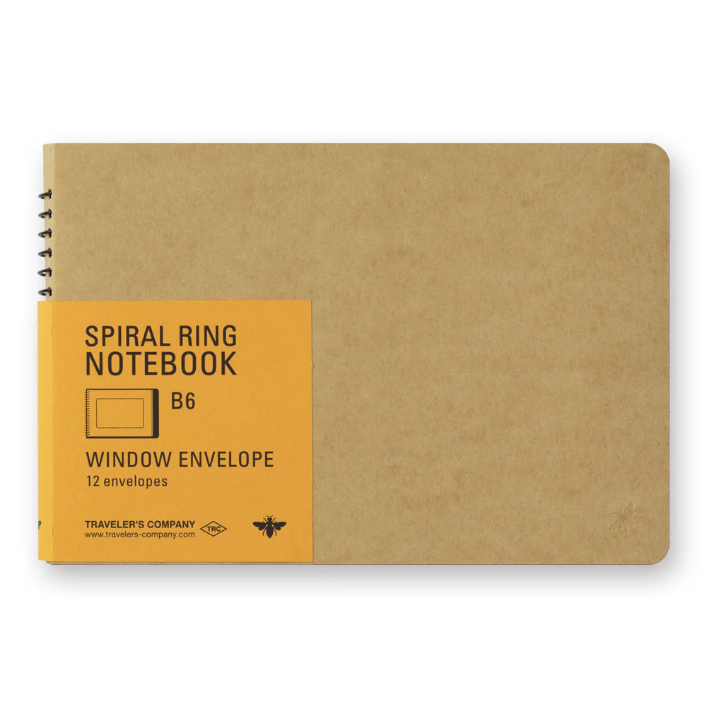spiral-ring-notebook-b6-window-envelop vue 1