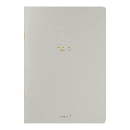 carnet-not-dot-gris vue 1