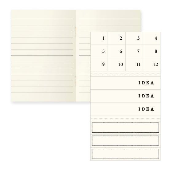 md-paper-light-ensemble-de-3-carnets-ligne-blanc-ou-quadrille vue 6