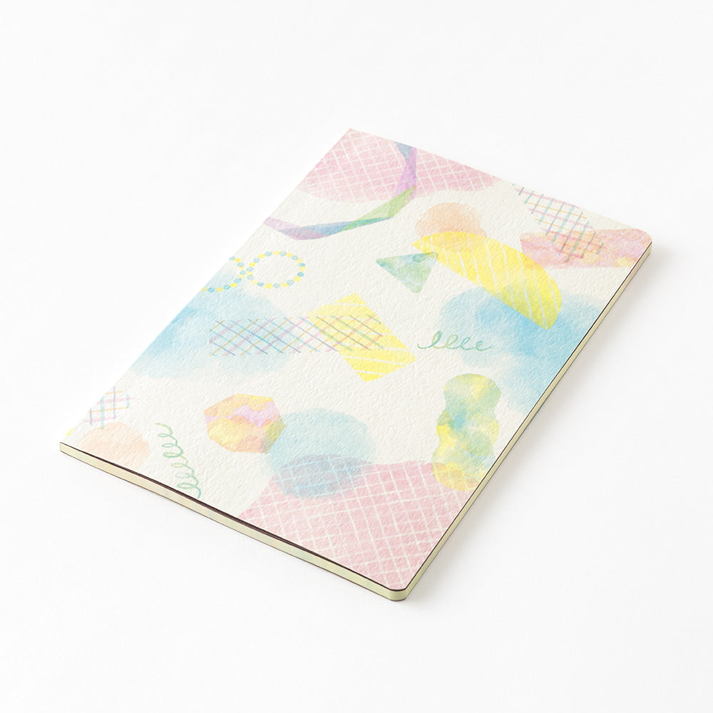 Carnet dot illustré B6 Aquarelle - Yuru Journal – Midori carnet