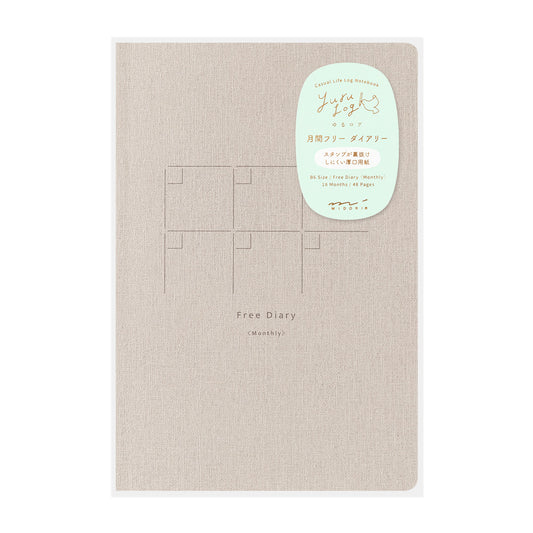 Carnet mensuel Yuru Journal – Midori