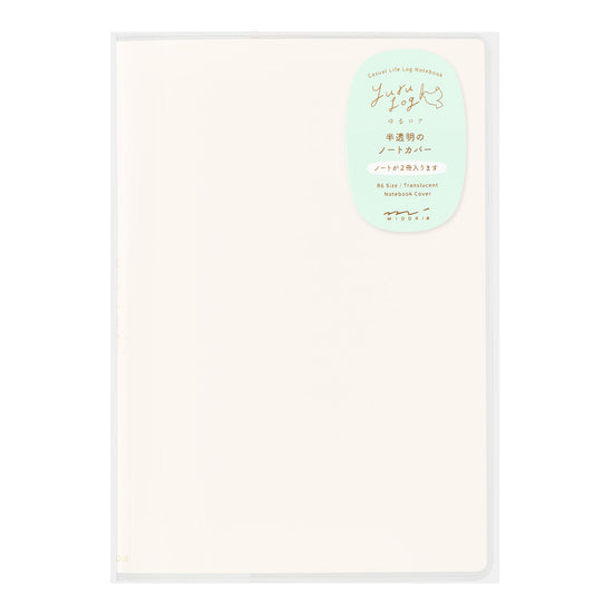 carnet-dot-illustre-b6-la-vie-yuru-journal-midori-copie vue 1