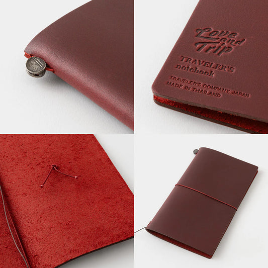 TRAVELER’S notebook Regular – Édition Limitée Love and Trip
