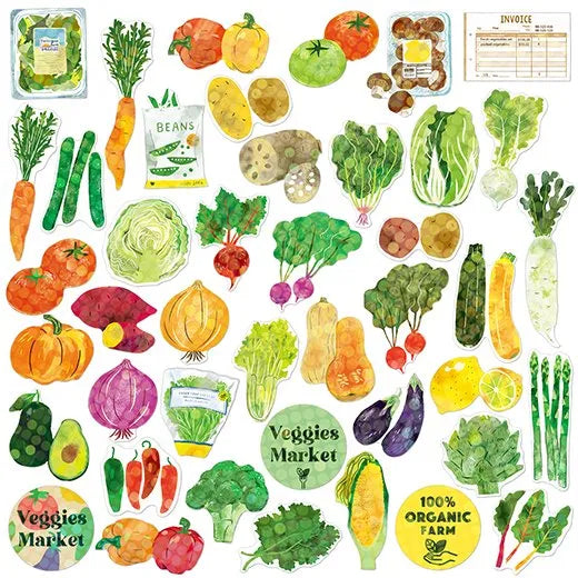 mini-carton-stickers-legumes-du-marche vue 4