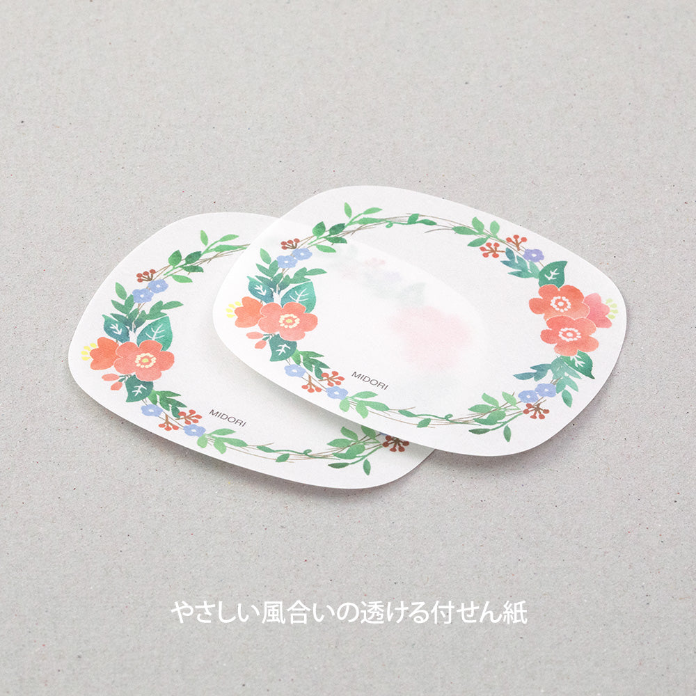 sticky-notes-couronne-de-fleurs-1 vue 3