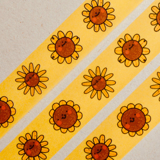 ruban-washi-tournesol-papeterie-mignonne-et-originale-kawaii vue 4