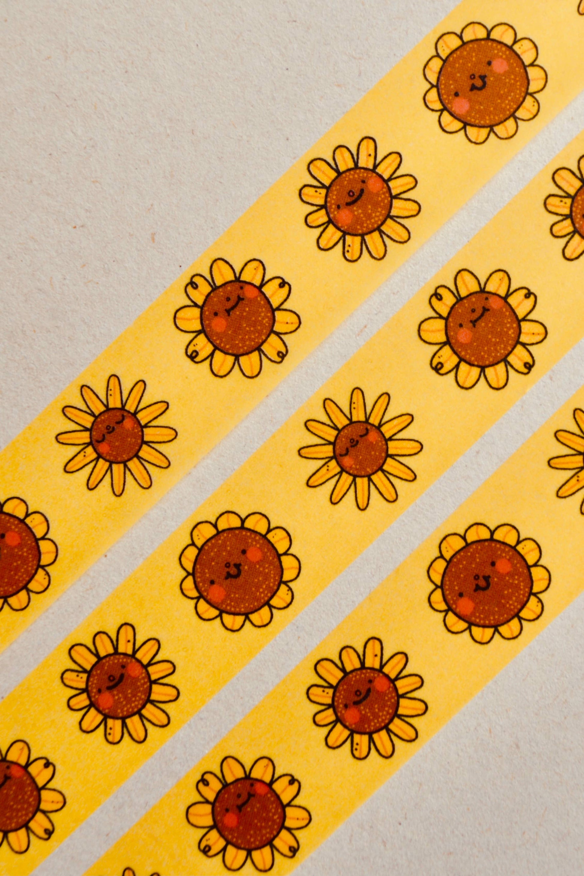 ruban-washi-tournesol-papeterie-mignonne-et-originale-kawaii vue 4