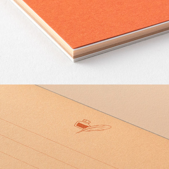 bloc-papier-a-lettres-marron-3-couleurs vue 6