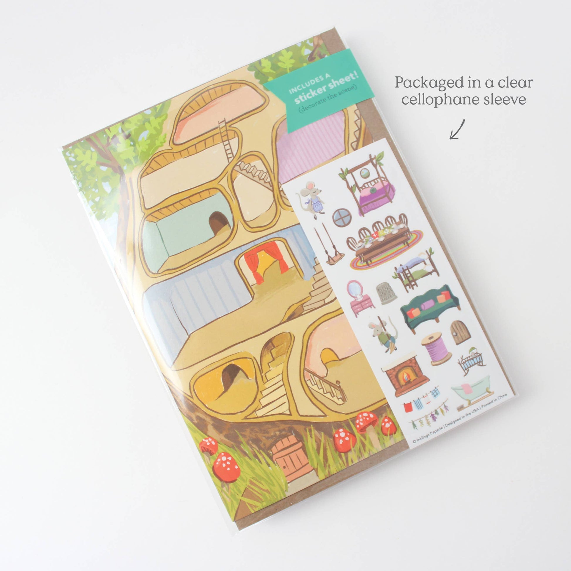 carte-sticker-scene-mouse-house vue 2