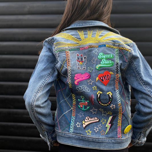 Patch brodé thermocollant – Pour tissu ou cuir - Appareil photo