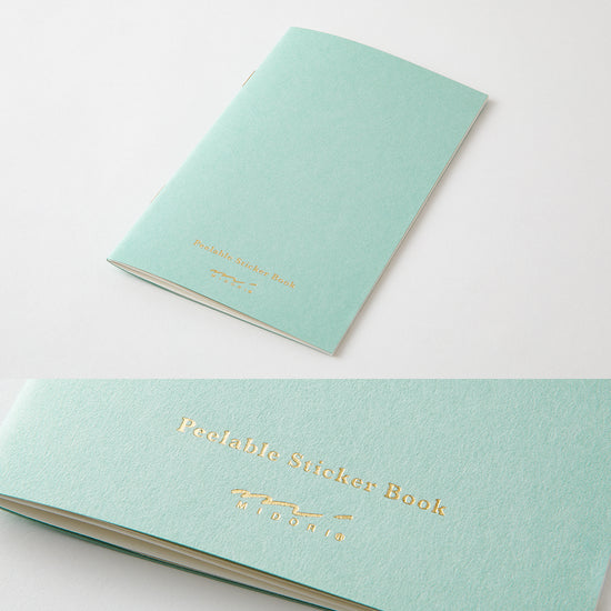 Livre de rangement pour autocollants – Format B6 – MIDORI mint