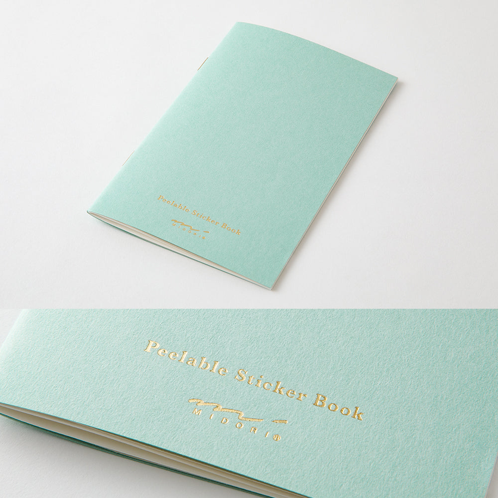 Livre de rangement pour autocollants – Format B6 – MIDORI mint