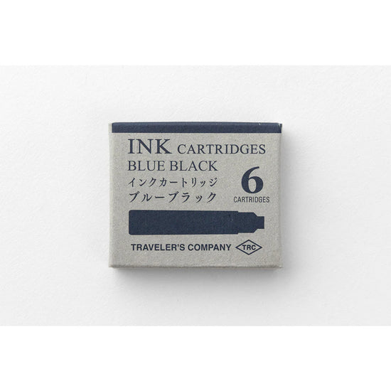 cartouche-dencre-bleu-noir-pour-stylo-plume-en-laiton vue 4