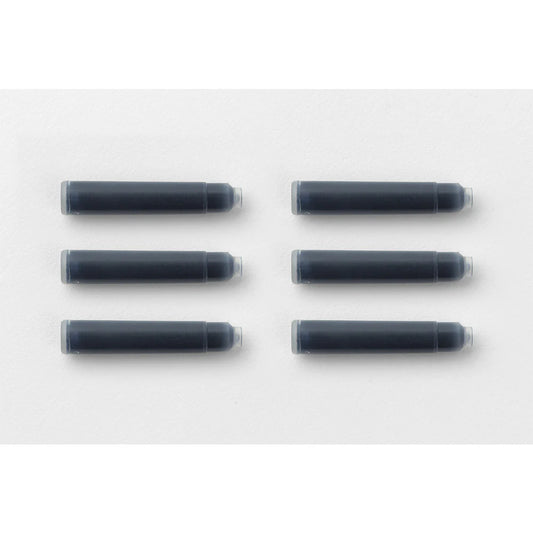 cartouche-dencre-bleu-noir-pour-stylo-plume-en-laiton vue 2