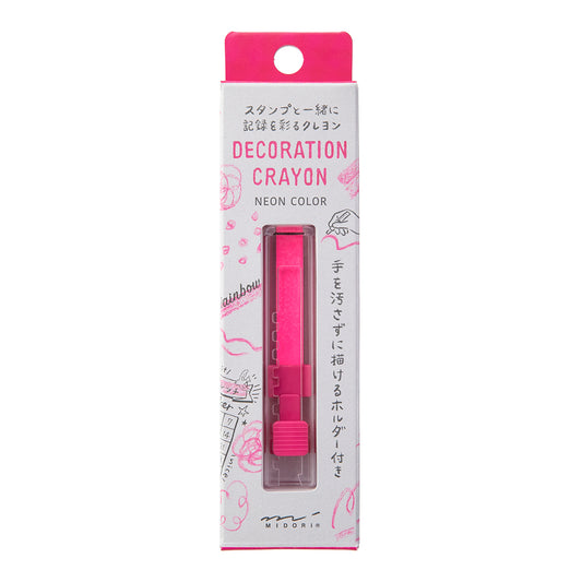 Crayon de décoration Rose Fluo
