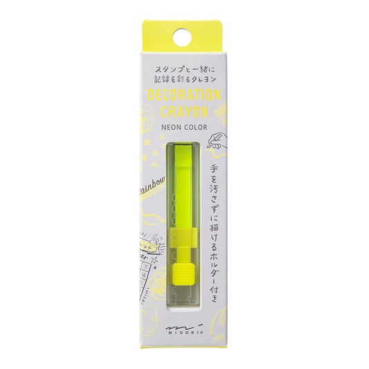 Crayon de décoration Jaune Fluo