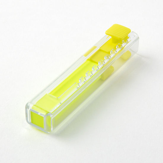 crayon-de-decoration-jaune-fluo vue 3