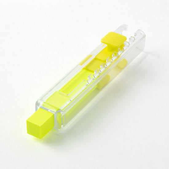 crayon-de-decoration-jaune-fluo vue 4