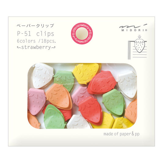 trombones-clips-fraise vue 1