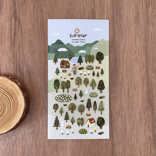 Stickers Forêt
