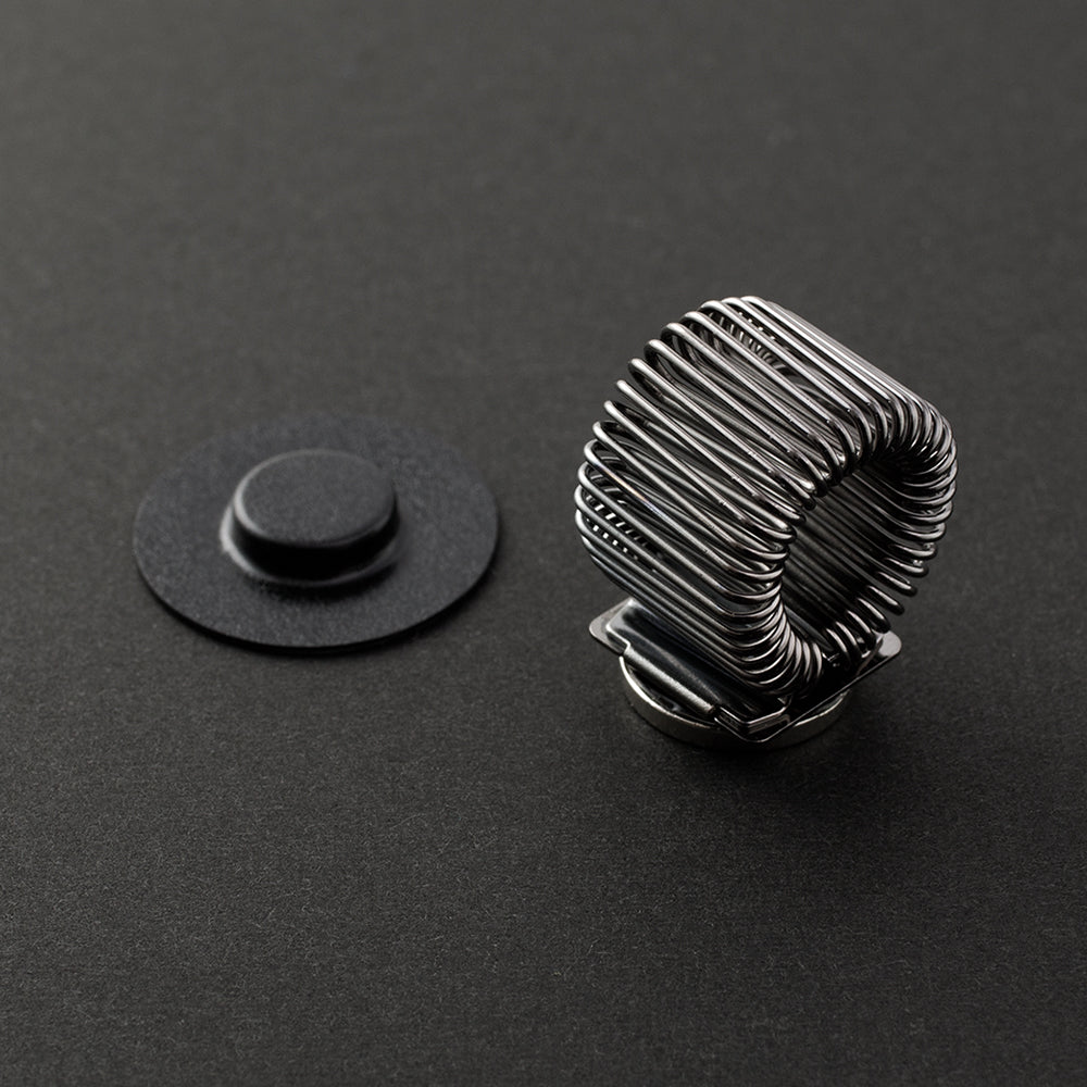 Pen Holder aimanté Midori – Noir, Argent ou Or aimant noir