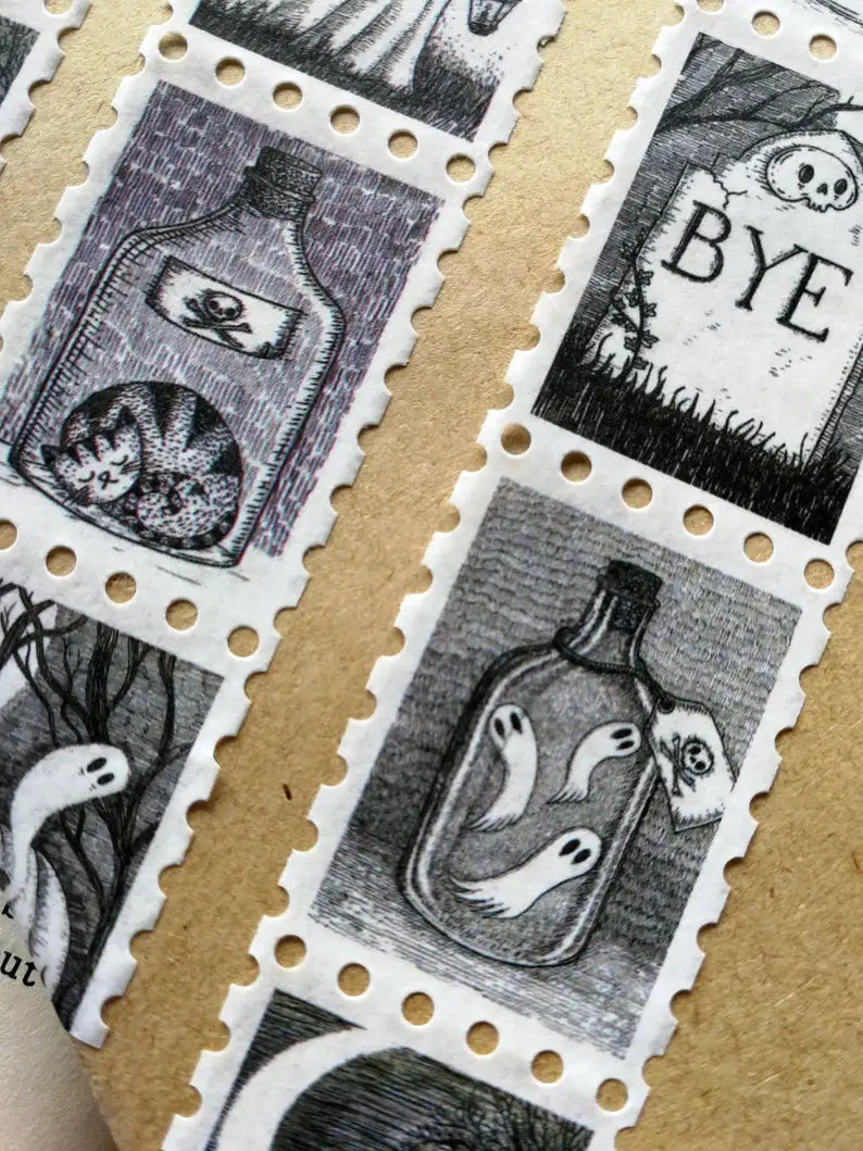 ruban-adhesif-artistique-spooky-stamps vue 8