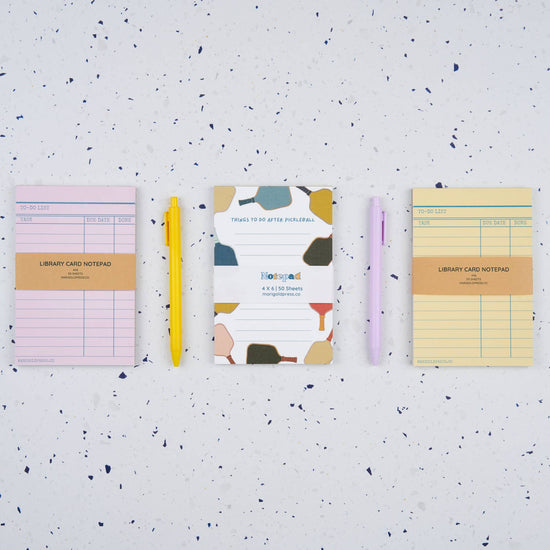 bloc-notes-pour-cartes-de-bibliotheque-rose vue 11