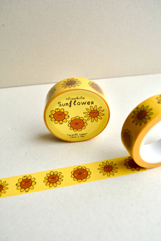 ruban-washi-tournesol-papeterie-mignonne-et-originale-kawaii vue 2