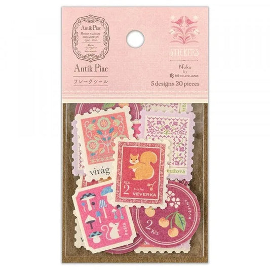 Stickers timbre – Antik Piac – Rose Vintage