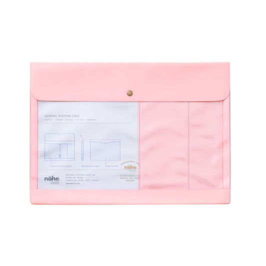 Nähe - Pochette General Purpose – Format A4 rose