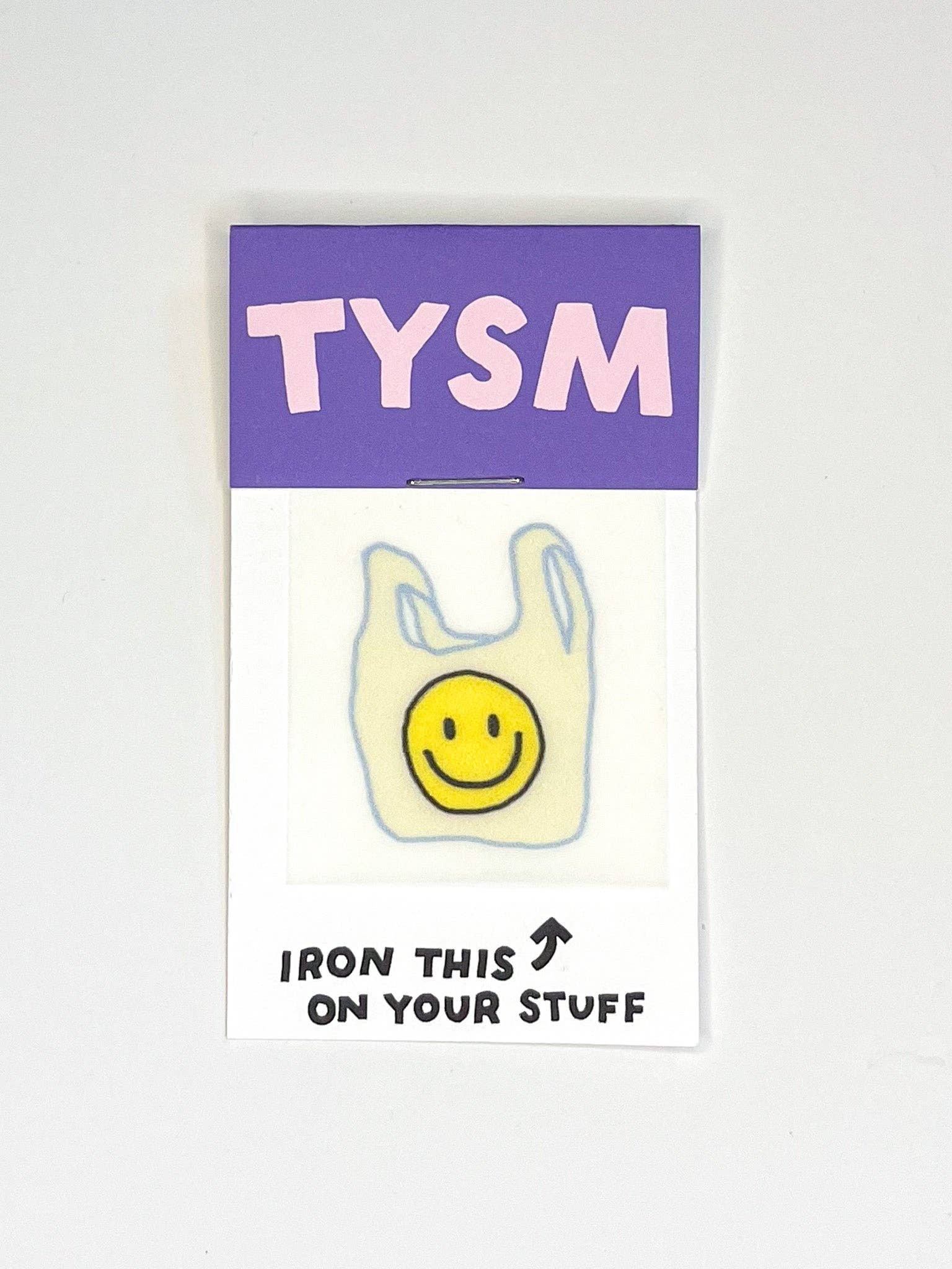 merci-sac-de-courses-sourire-petit-quelque-chose-carte-thermocollante vue 1