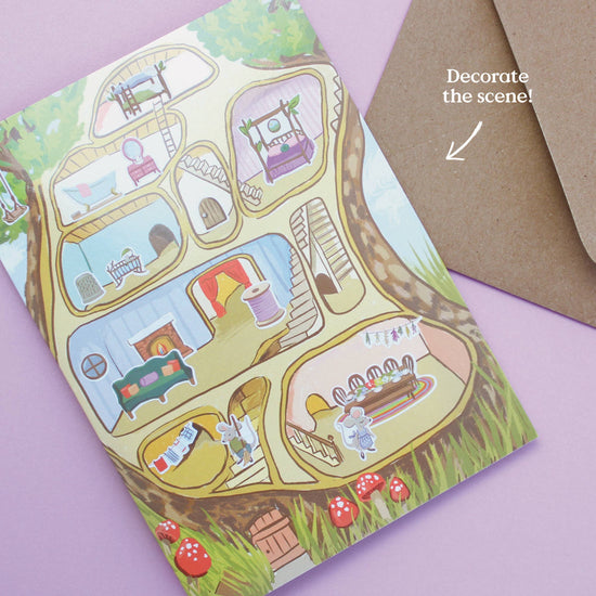carte-sticker-scene-mouse-house vue 8